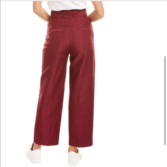 NWT Sandro Wide Leg Crop Pants Size FR36 or US small - Picture 2 of 11